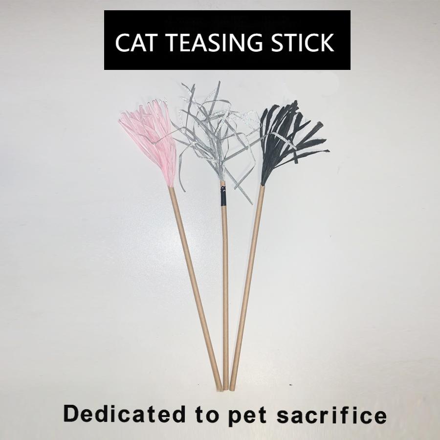 Pet Memorial Funny Cat Stick Funeral Funeral Cremation Supplies 