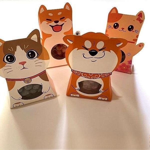 Sacrificial imitation pet food, Cat and dog paper food 